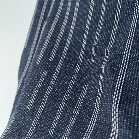 Elevenses Anthropologie Peoria Striped Side Zip Wrap Skort Size 0 - Picture 6 of 14
